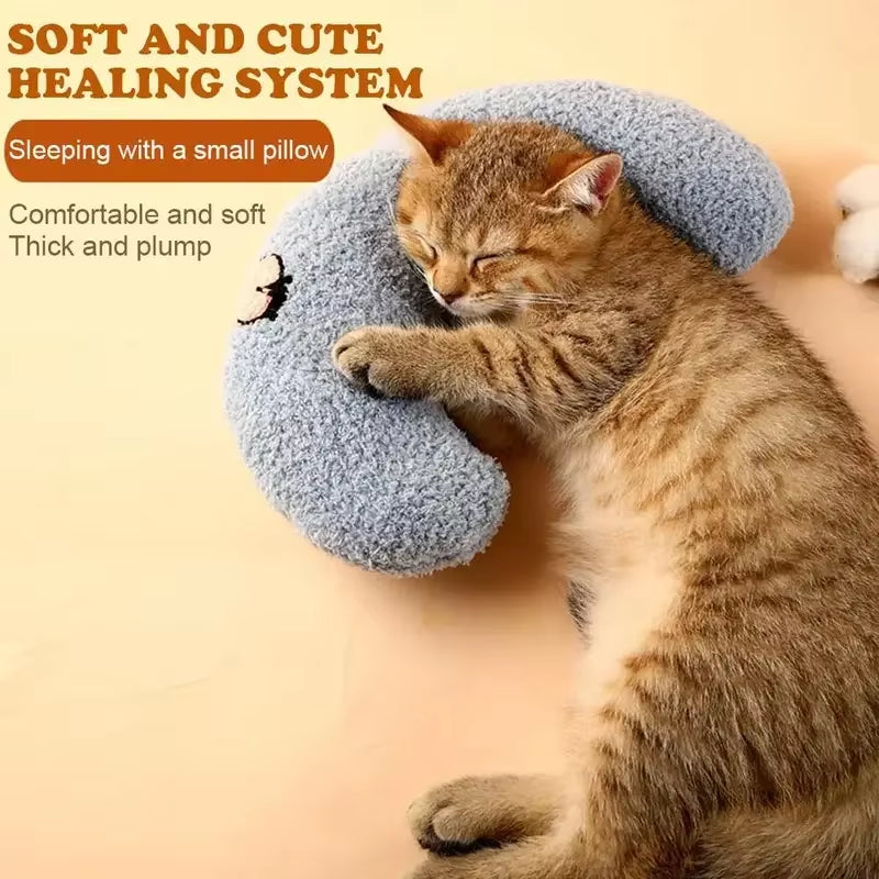 Cozy Cat & Dog Neck Pillow - Soft Support for Sleeping