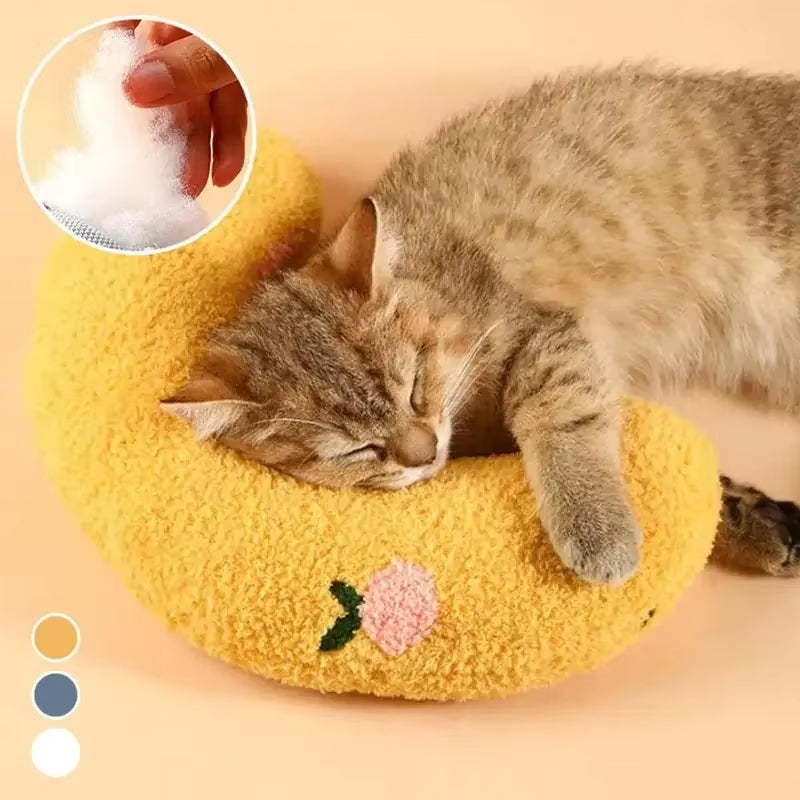 Cozy Cat & Dog Neck Pillow - Soft Support for Sleeping