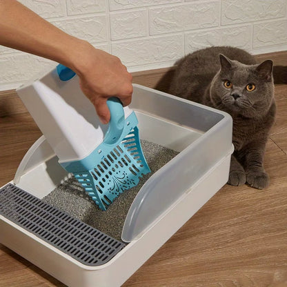 Pet Litter Scoop with Sifter - Quick & Clean Cat Waste Removal